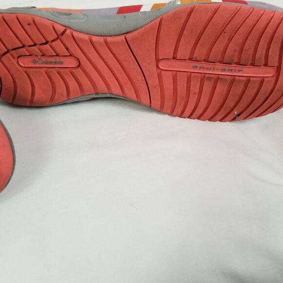 COLUMBIA PFG Omni-Grip Women's Colorblock Multicolor Slip On Shoes Size 7.5 - Picture 6 of 8